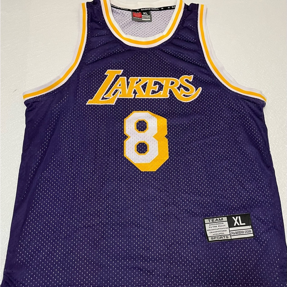 Kobe Bryant Team Sports Mesh purple Jersey